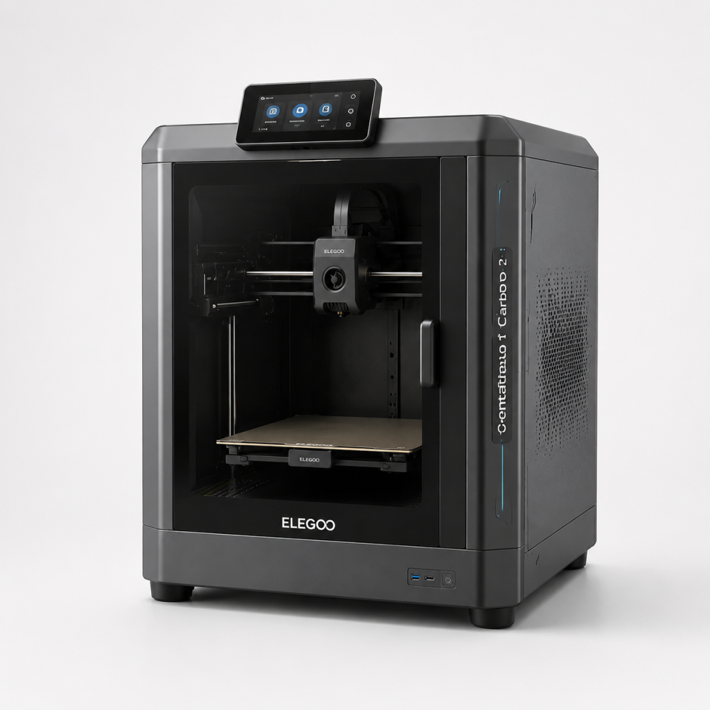 Elegoo Centauri Carbon 2 imprimante 3D fermée