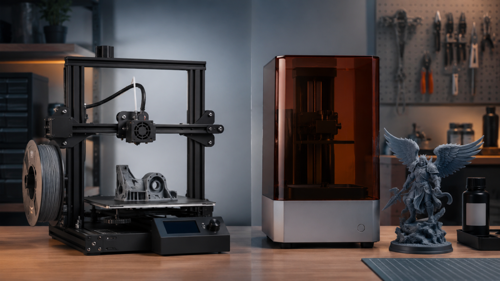 Imprimante 3D FDM ou résine : comparaison des deux technologies