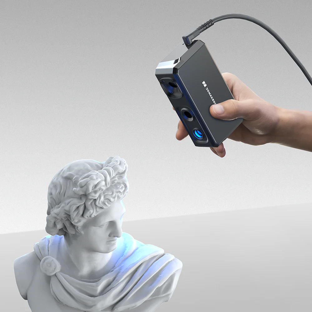3DMakerpro Seal et Seal Lite utilisés pour scanner une petite pièce