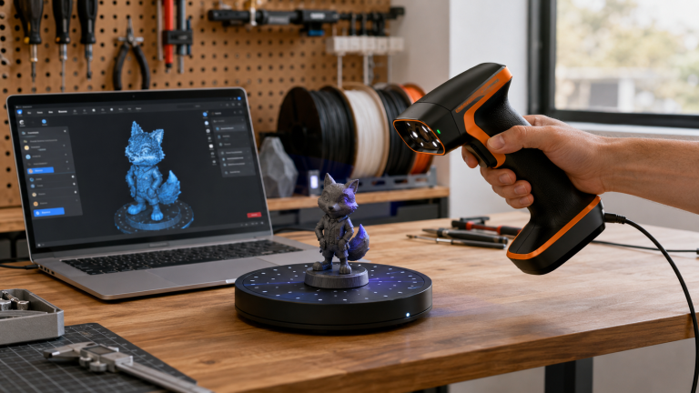 Numérisation 3D dans l’atelier créatif