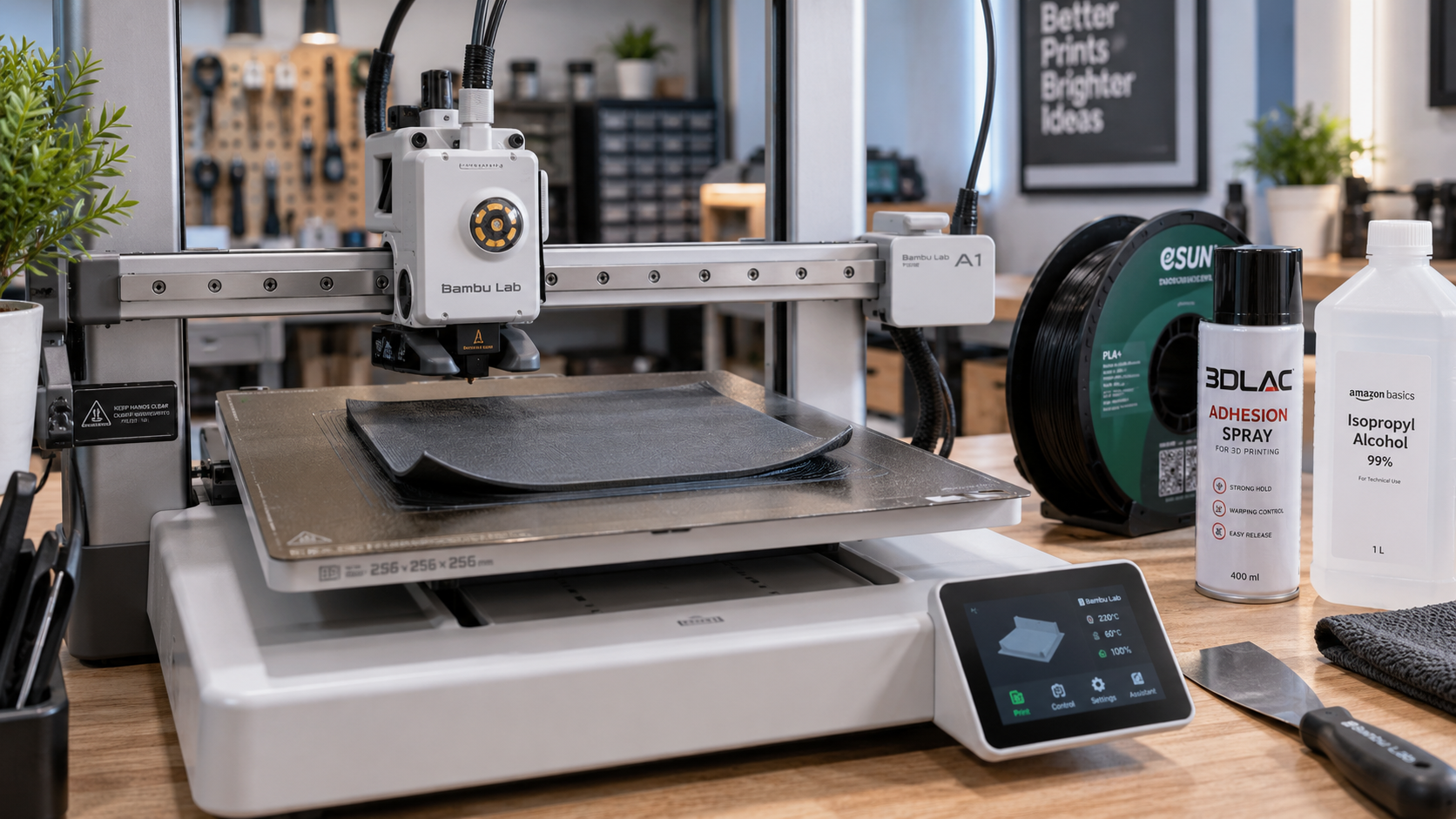 Warping en impression 3D : pièce déformée et décollée du plateau